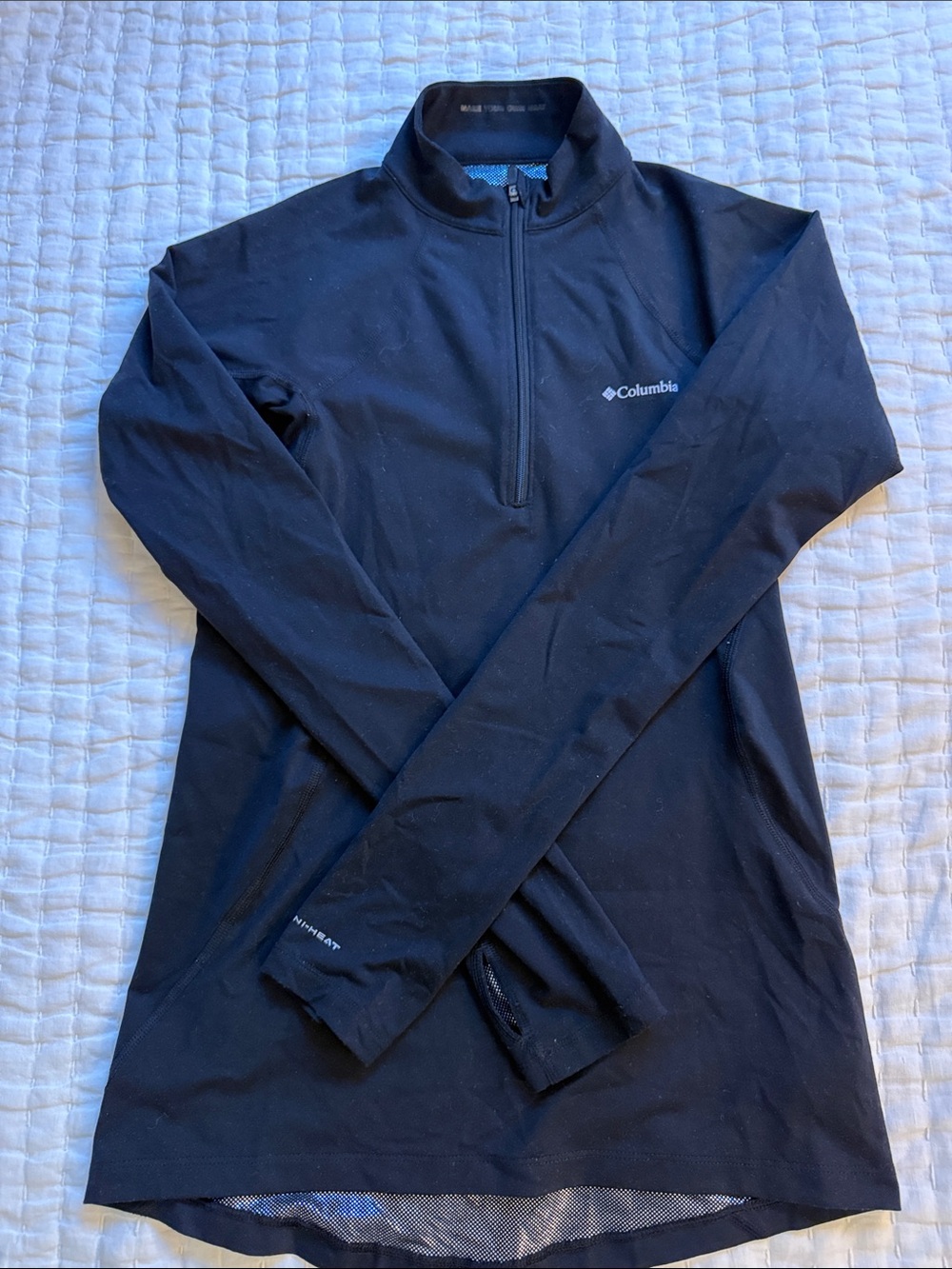 Columbia Women’s Black Quarter-Zip Lightweight Thermal Pullover